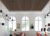 Natural Walnut Acoustic Panel, Varnished Wood - Harmony Series - Sold 2 Panels Per Carton Acoustic Slat Panel White River Hardwoods