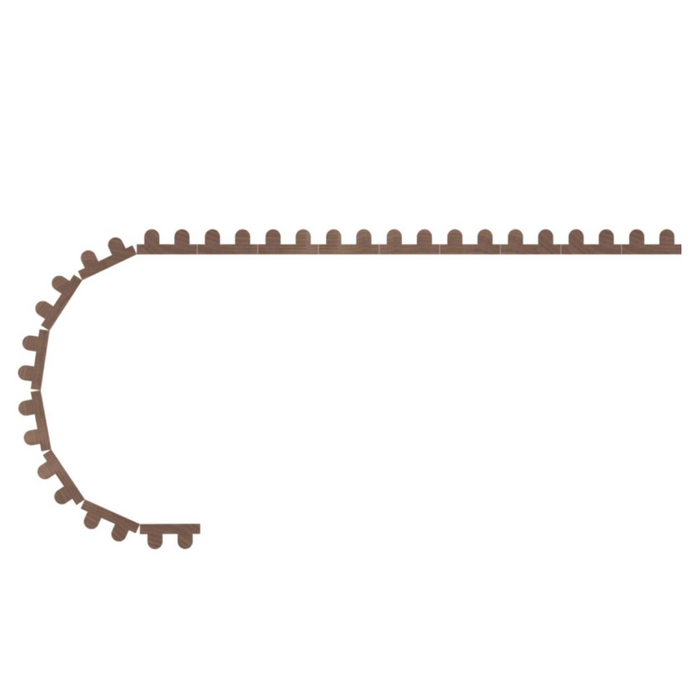 3/16″ Double Bead Tambour – Thick - Usually Ships in 7-10 Business Days Tambour White River Hardwoods   
