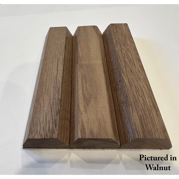 1″ Bevel Slat Tambour – Thick - Usually Ships in 7-10 Business Days Tambour White River Hardwoods   