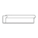 Panel Mould, 3/4" X 1 3/8", Resin